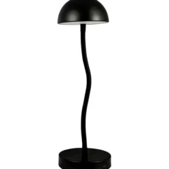 Dyberg Larsen Fonzy genopladelig bordlampe, sort