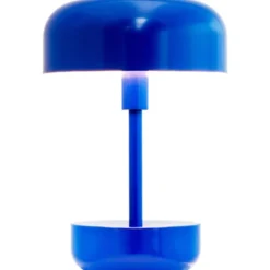 Dyberg Larsen Haipot genopladelig bordlampe, blå