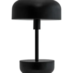 Dyberg Larsen Haipot genopladelig bordlampe, sort
