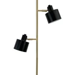 Dyberg Larsen Ocean gulvlampe, sort