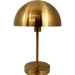 Dyberg Larsen Stockholm genopladelig bordlampe, messing