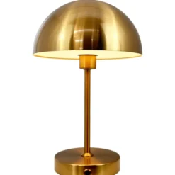 Dyberg Larsen Stockholm genopladelig bordlampe, messing