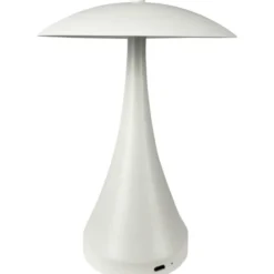Dyberg Larsen Vienna genopladelig bordlampe, beige
