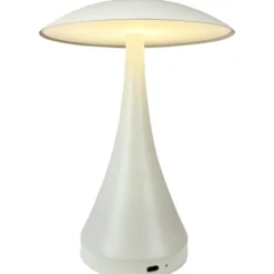 Dyberg Larsen Vienna genopladelig bordlampe, beige