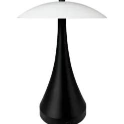 Dyberg Larsen Vienna genopladelig bordlampe, opal