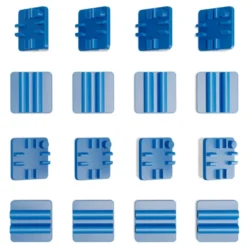 Ebeco Cable Clip kabelklemme til varmekabel, 2,5 mm, blå