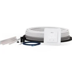 Ebeco gulvvarmesæt med varmekabel & termostat, bluetooth, 650W, 58 meter