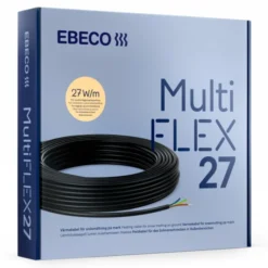 Ebeco Multiflex 27 varmekabel, 1000W, 37 meter