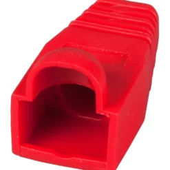 EFB tylle for RJ45 stik, rød - 100 stk