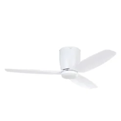 Eglo Bavaro ventilator med lys, hvid