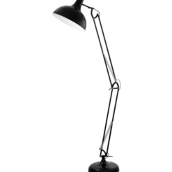 Eglo Borgillio gulv arkitektlampe, sort