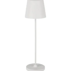 Eglo Cabozo genopladelig bordlampe, USB-C, hvid