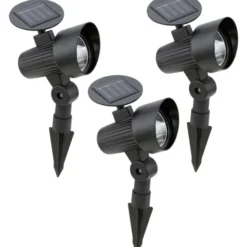 Eglo solcelle spotlamper, 3 stk.