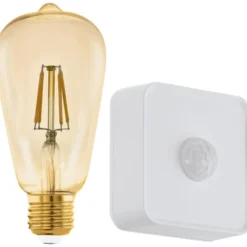 Eglo Z E27 edisonpære med sensor, 2200K, 4,9W, 2-pak