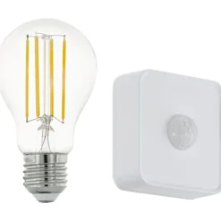 Eglo Z E27 standardpære med sensor, 4000K, 6W, 2-pak
