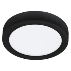 Eglo Z Fueva Bath plafond, sort, Ø21 cm