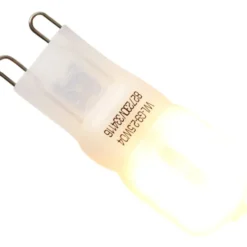 e3light Retro G9 stiftpære, 2700K, 2,5W, 2-pak