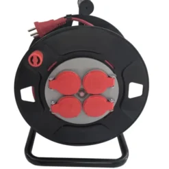 E-line kabeltromle, 3G1,0 mm², med jord, 25 meter