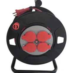 E-line kabeltromle, 3G1,0 mm², med jord, 35 meter