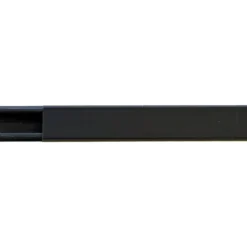 E-line minikanal m/ tape 2 meter sort, 15x10 mm