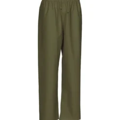 Elka Outdoor regnbukser PU/PVC, olivengrøn, str. 2XL
