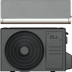 ELL Front Silver luft til luft varmepumpesæt, 4,4 kW