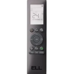 ELL Solid luft til luft varmepumpesæt, antracit