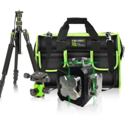 Elma Laser X360-3 kit, linjelasersæt med trefod og taske