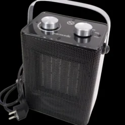 Esnonordic Case varmeblæser, 2000W i sort