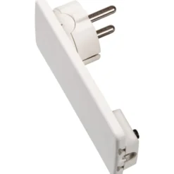 EVOline flad stikprop, hvid