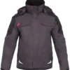 FE Engel Galaxy vinterjakke, koksgrå/sort, str. 4XL