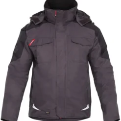 FE Engel Galaxy vinterjakke, koksgrå/sort, str. 4XL