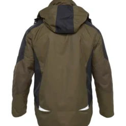 FE Engel Galaxy vinterjakke, mørkegrøn/sort, str. 3XL