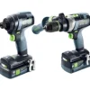 Festool TID 18/TPC 18/4 kombipakke slagbor/skru