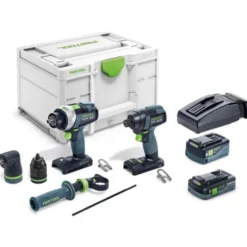 Festool TID 18/TPC 18/4 kombipakke slagbor/skru