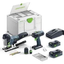 Festool T 18+3/PSC 420 EB kombipakke bor/skru/stiksav