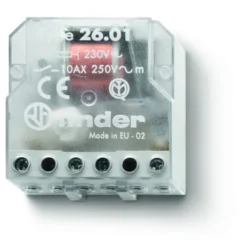 Finder kiprelæ for dåse 1P, 10A, 230V