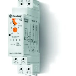 Finder 1NO trappeautomat, tidsrelæ, fjederterminal, 230V, 3000W