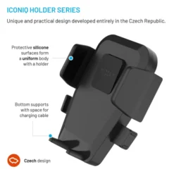 Fixed Iconiq Flex XL telefonholder til forrude eller instrumentbræt