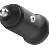 Fixed Mini biloplader, 2xUSB-A, sort
