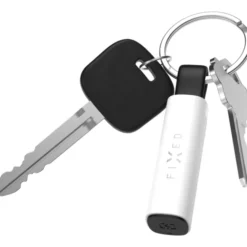 Fixed vedhæng med tracker, Apple Find My, hvid