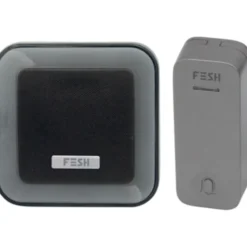 Foss Fesh Smart dørklokke stikkontakt, wifi, grå