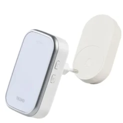 Foss Trend Bluu 1 Novus dørklokke, til stikkontakt, trådløs, 150 m, hvid