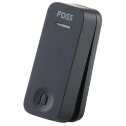 Foss Trend Bluu 1 Novus dørklokke, trådløs, 150 m, sort