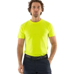 Fristads Acode light t-shirt, lys gul, str. 2XL