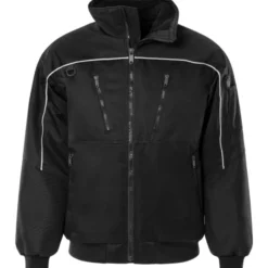 Fristads 464 pilotjakke, sort, str. 2XL