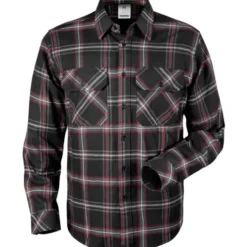 Fristads skovmandsskjorte, sort, str. 2XL
