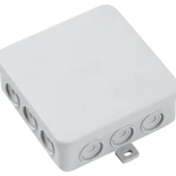 F-tronic E114 forgreningsdåse, 100x100 mm, lysegrå