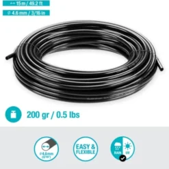 Gardena micro-drip fordelingsrør 4,6mm, 15 m