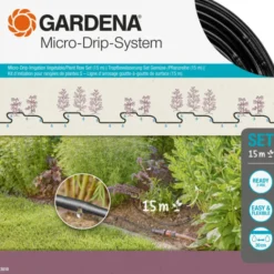 Gardena micro-drip højbedssæt til 35 planter
